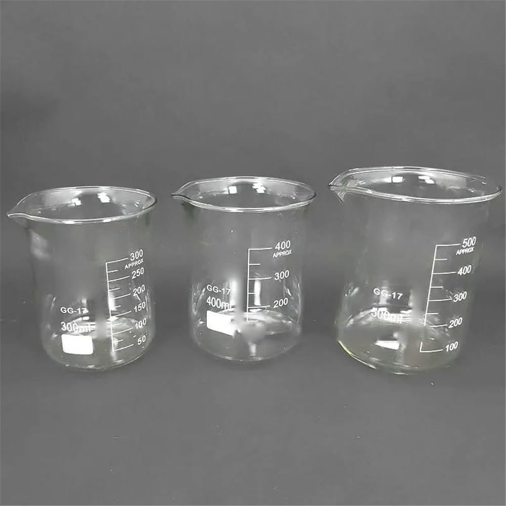 Attrezzature e forniture di laboratorio Diversi set di contenitori in vetro borosilicato for misurazione da laboratorio