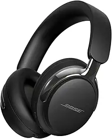 Headphone Bose QuietComfort Ultra Bluetooth (2ª Geração), Bluetooth, Wireless com Spatial Audio, Microfone, Cancelamento de ruído de última geração. (Ano 2026) (Preto)