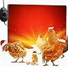 H&G lifestyles Chicken Coop Heater for Winter, Poultry Cozy Coop, Radiant Heater for Chick, Energy Efficient Design, Safer Than Heat Lamp, 120W