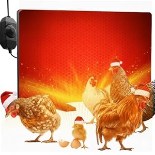 H&G lifestyles Chicken Coop Heater for Winter, Poultry Cozy Coop, Radiant Heater for Chick, Energy Efficient Design, Safer Than Heat Lamp, 120W