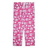 Bioworld My Melody Strawberry Milk Cartons And Juice Boxes Women's Sleep Pajama Pants-XL