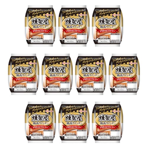 丸大食品 燻製屋熟成あらびきウインナーセット 90g×10袋