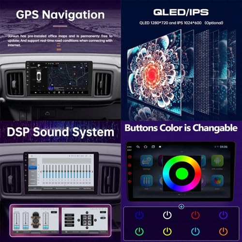 Radio Coche 2 DIN para VW Polo 5 con pantalla táctil Incell, Bluetooth y 4GB+64G de memoria 4