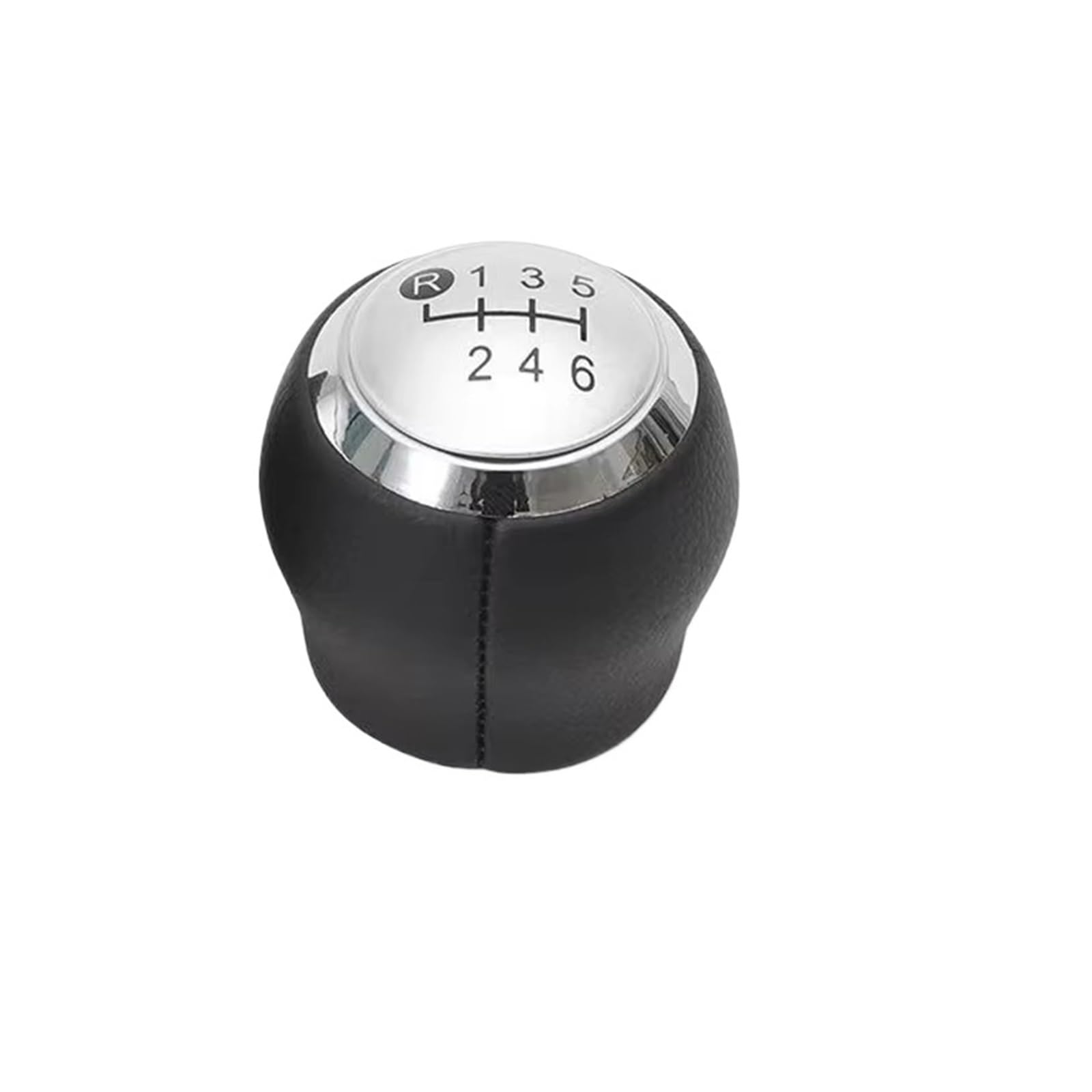 GHQFROP Transmission Gear Shift Knob for Toyota for Corolla for RAV4 1.8MT 2007-2013 Gear Stick Shift Knob 5/6Speed Transmission Car Gear Stick Knob(Silver - 6speed)