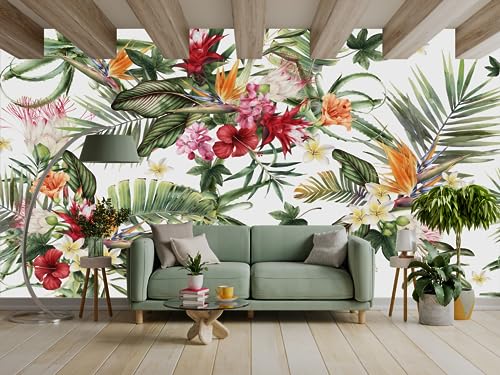 Fresque murale jungle tropicale papier peint haut de gamme - 6