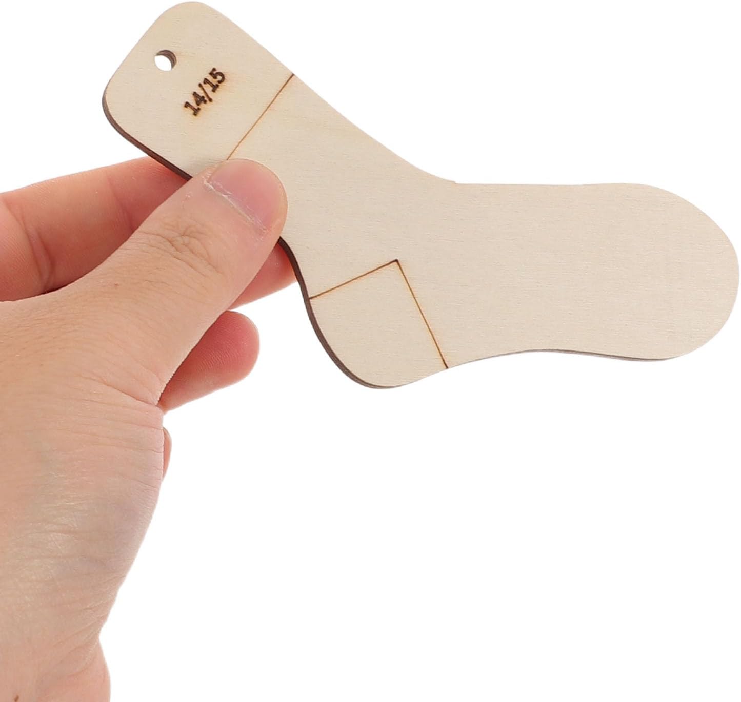 Wooden Sock Blockers for Knitting 16pcs Shape and Stretch