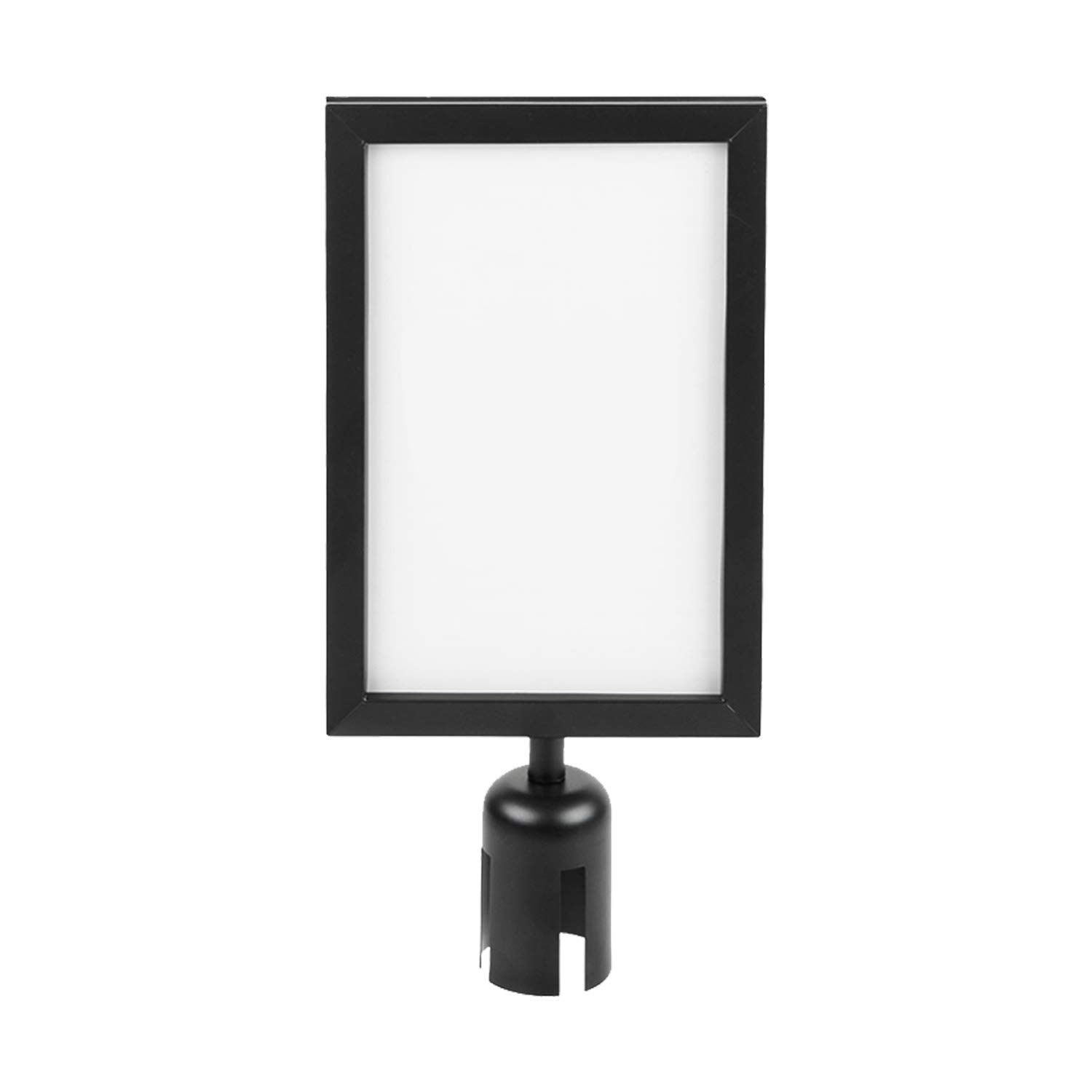 Buy Stanchion Sign Holder Portrait Frame and Social Distancing Sign(8.5