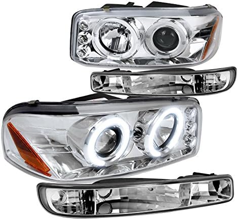 1999-2006 GMC SIERRA YUKON PROJECTOR HEAD LIGHTS+SIGNAL