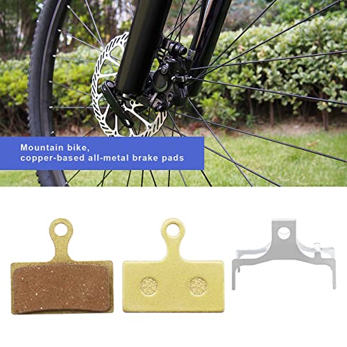 The Lord of the Tools 4 works Bicycle Disc Brake Pads Compatible with Shimano Deore M610 M615 M6000 SLX M666 M675 M7000 XT M785 M8000 Saint BR-M820 Disc Brakes Sintered Metal - Image 2