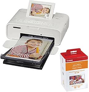 canon imprimante photo portable blanc selphy cp1300