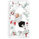 JumpOff Jo Cotton Crib Sheet, Christmas Mischief