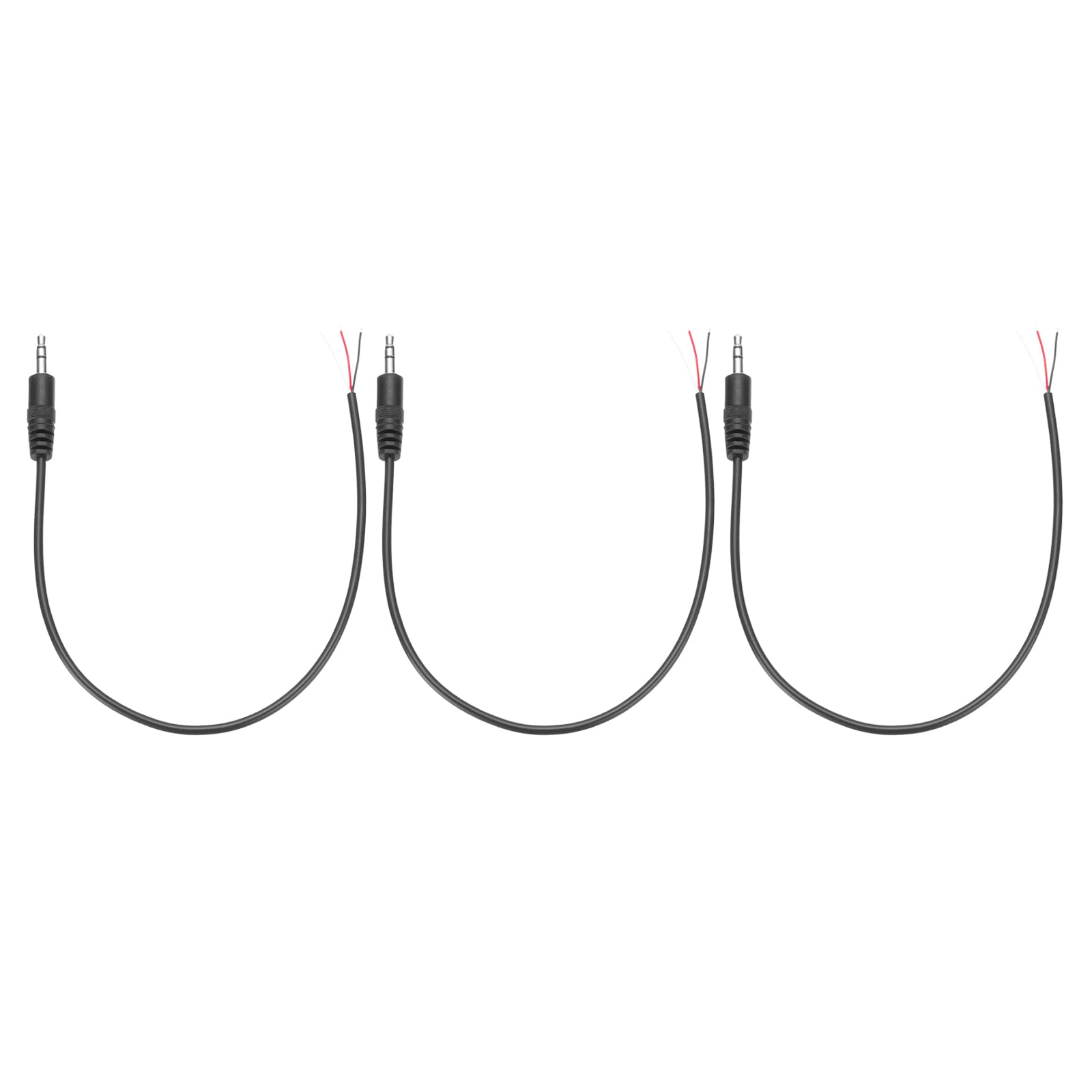 JVCCN-HSOL オーディオケーブル 3.5mmプラグ x 3 約5フィート Amazon | uxcell 3本 3.5mm オーディオケーブル 裸線延長ケーブル TRS