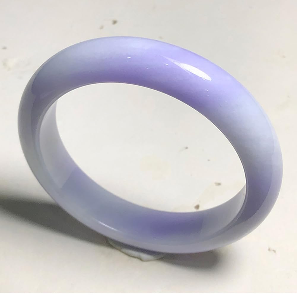 Bracciale in giada viola naturale per donna Uomo Braccialetti con perline Braccialetti con perline Buona fortuna Ricchezza Prosperità Bracciale unisex