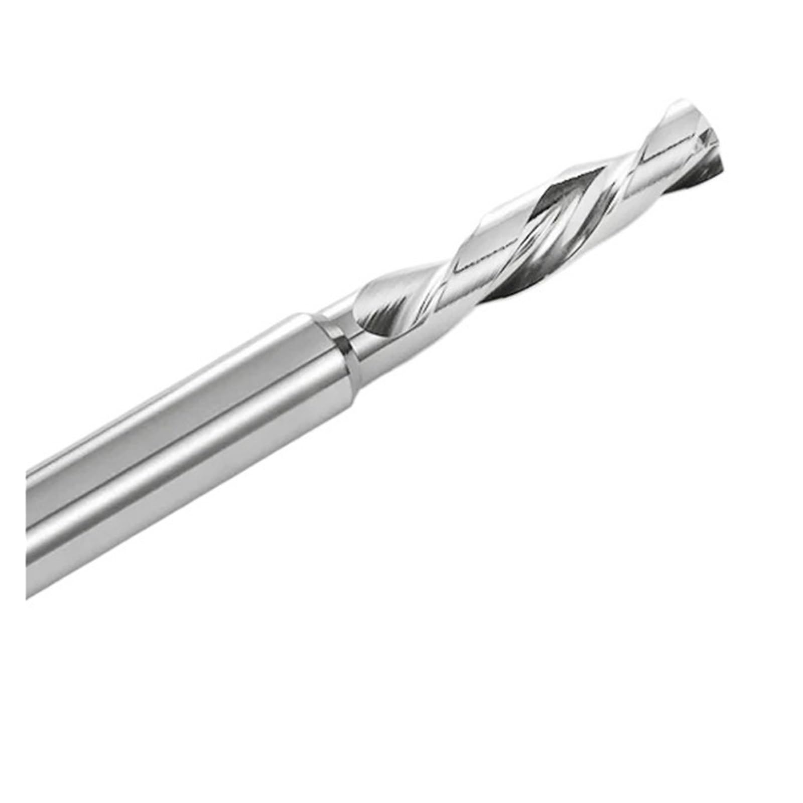 1 szt. 4,45-4,99 mm wiertło pełnowęglikowe niepowlekane aluminiowe wiercenie otworów 3xD cięcie zewnętrzne chłodzenie narzędzie CNC(4.72xD6x28x66)