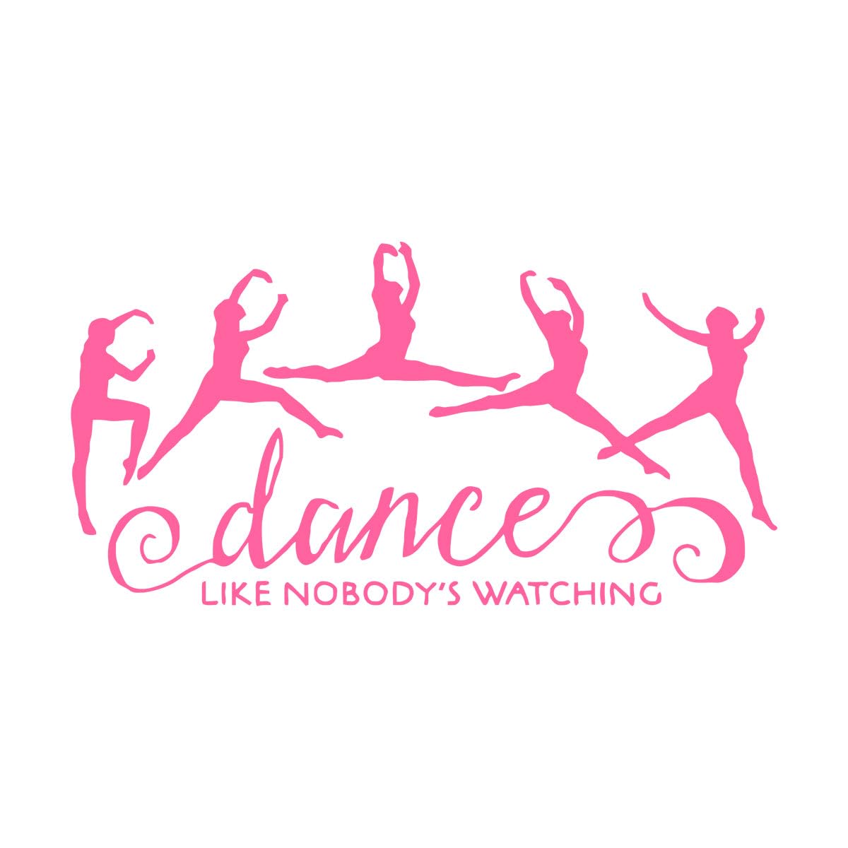 Ballerina Wall Decal Dancer Dancing Ballet Vinyl Wall Home Decor Graphic Stickers Removable Bedroom Art Decor Sticker Extra Large - 60x114cm โ image 1