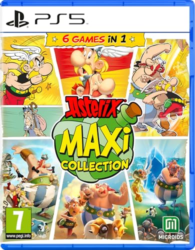Asterix Maxi Collection PS5 : Jeu vidéo d'aventure en coopération locale et compilation BD