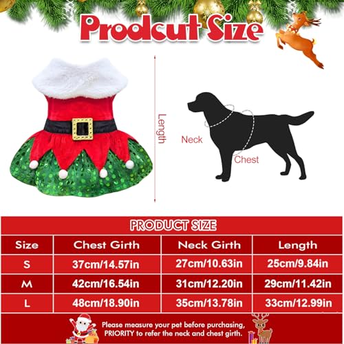 Disfraz Navideño para Perro y Gato, Talla S miniatura 6