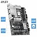 MSI PRO B860-P Motherboard, ATX - Supports Intel Core Ultra Processors (Series 2), LGA 1851-12 DRPS, DDR5 Memory Boost (8600+ MT/s OC), PCIe 5.0 x16 & 4.0 x16, M.2 Gen5, 5G LAN
