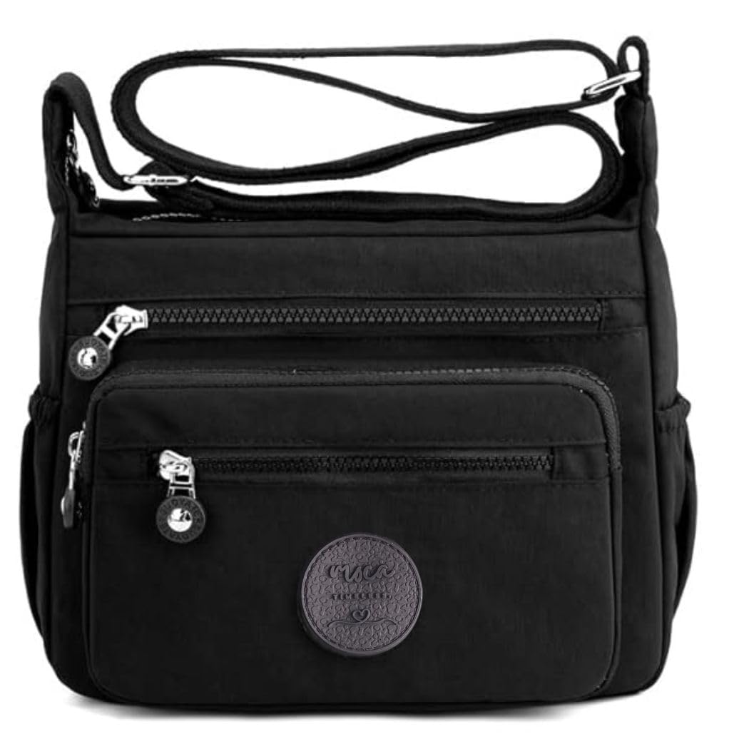 Womens Nylon Crossbody Sling Bag for Women – Lightweight, Durable, Stylish Shoulder Bag for Teens, Women Office, Travel & Everyday Use
