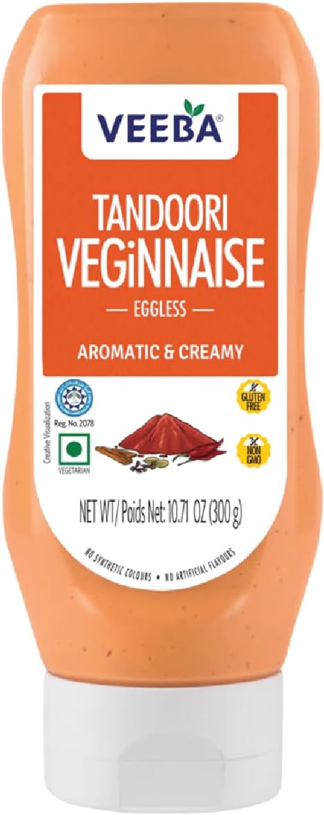 Veeba Tandoori Veginnaise Eggless 300Gm