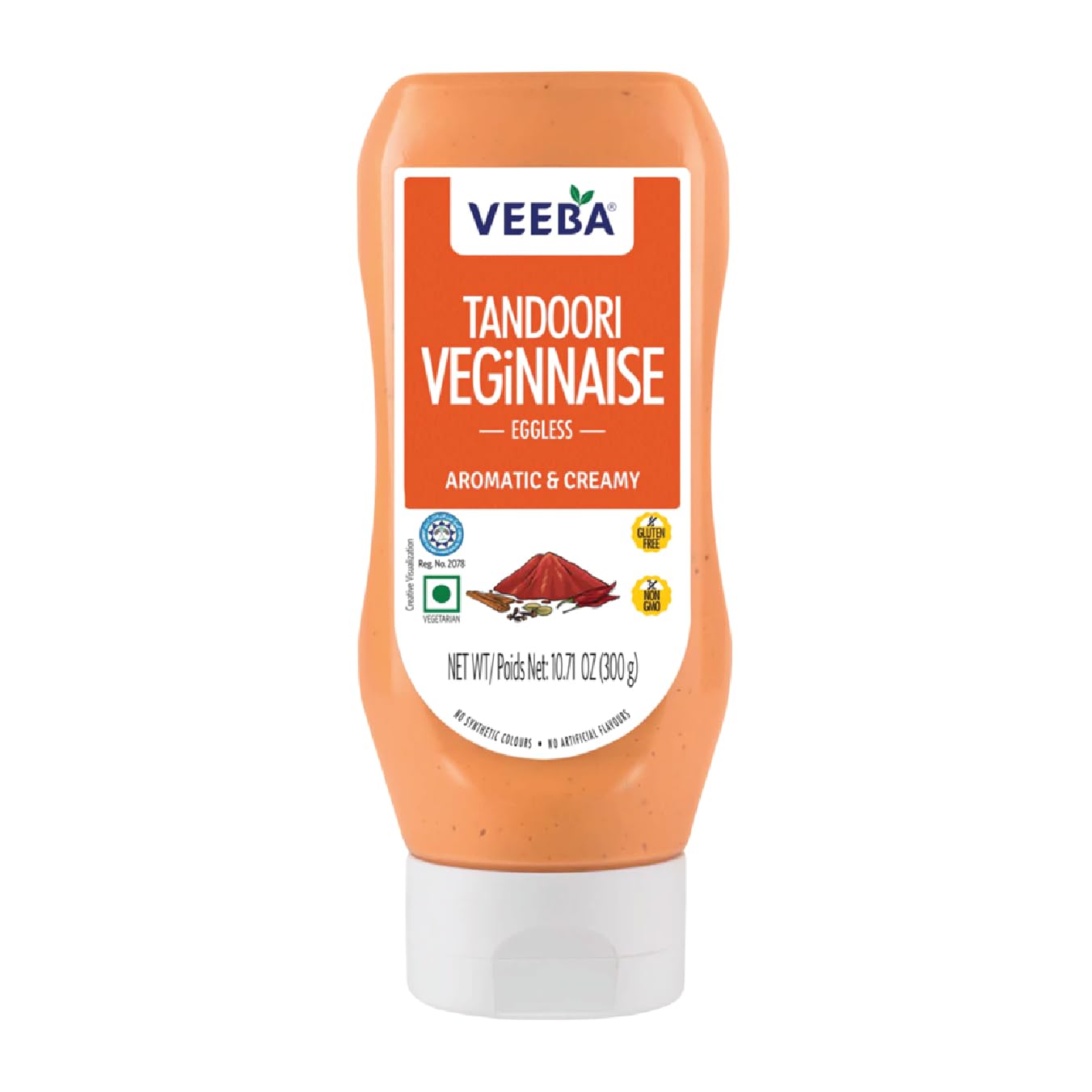 Veeba Tandoori Veginnaise Eggless, 300g