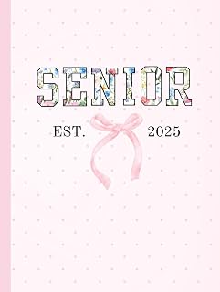 SENIOR 2025 Memory Book: Collect Signatures, Notes & Memories from Friends, Teachers & Classmates, Graduation Gift, Class of 2025, Senior High School ... Hardcover, 100 Blank Pages, 8.25 x 11 inches
