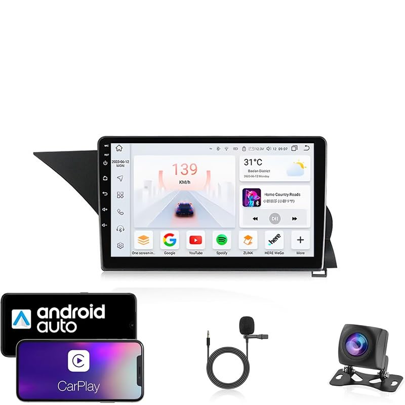 Autoradio Bluetooth Android 14 avec écran tactile pour Benz GLK