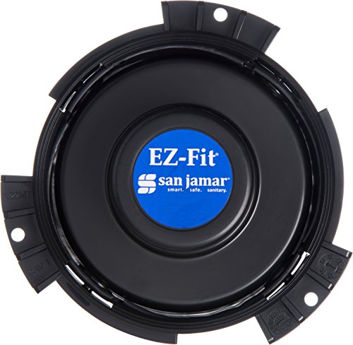 San Jamar Euro EZ-Fit, Schwarz, Kunststoff, Einheitsgröße, 6 Becher Spender, 710 ml (6-er pack)