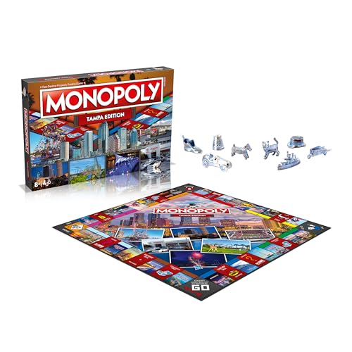 Monopoly Tampa Edition para 2-6 jugadores miniatura 3