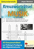  Kreuzworträtsel Musik: Prüfung und Festigung des Allgemeinwissens