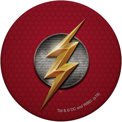 Miniatura 3 de Justice League Movie Flash Logo PopSockets - Agarre y soporte para teléfonos y tabletas, Negro