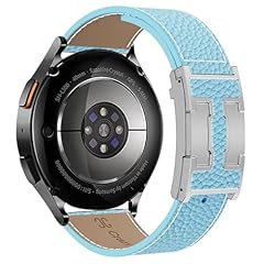 Blue Band+Silver H Buckle