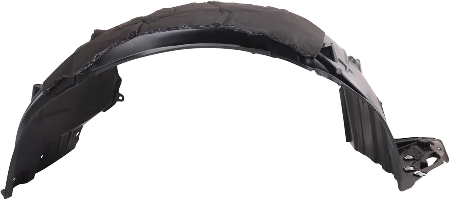 TRQ Right Inner Fender Liner Passenger Side HO1249186 Compatible with 2019-2021 Honda Civic