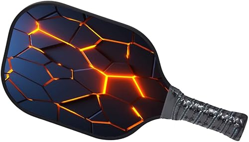 Miniatura 3 de Paletas de pickleballs personalizadas, palas de pickleballs personalizadas con agarre cómodo, añade tu foto, texto y logotipos