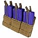 Triple Stacker Magazine Pouch (Hold 6 Mags) Color: Coyote Tan