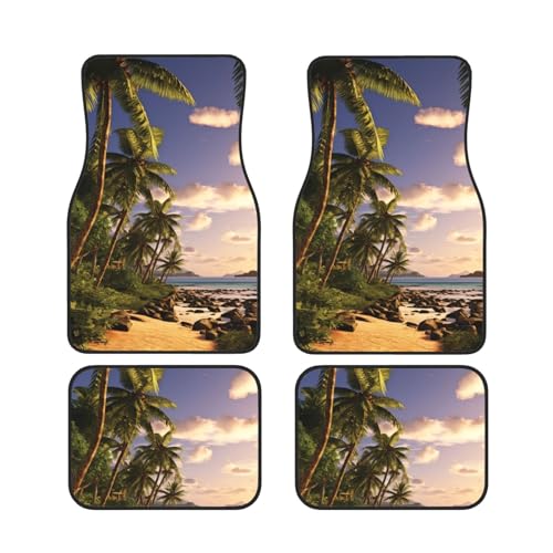 Tapis de sol voiture imperméables antidérapants universels lot de 4 - 2