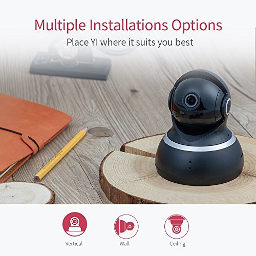 image for YI Dome Security Camera 1080p HD Pan/Tilt/Zoom 2.4G IP Surveillance Sy