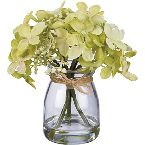 Vase-Green-Hydrangea Vase Green Hydrangea