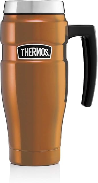 Thermos 170268 Stainless King Travel Mug, Copper, 470 ml