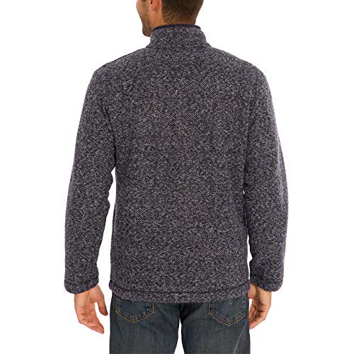 Orvis Men's Brighton Quarter Zip Sweater (XXL, Navy)2