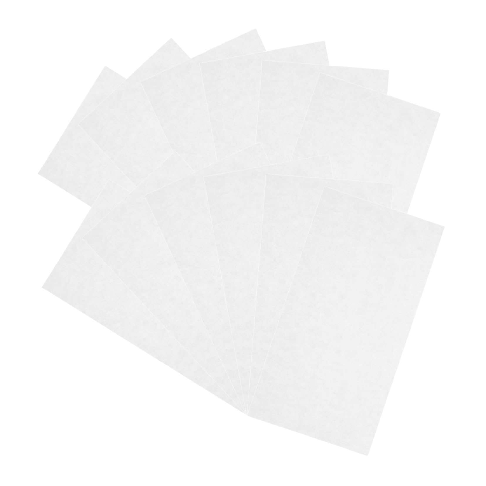 Feuilles de Papier Parchemin pour Plateau de Congélation, 300 Pièces Blanc