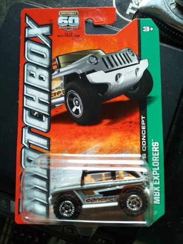 Jeep Willys Concept Matchbox 2013 MBX Explorers Mattel pour collectionneur
