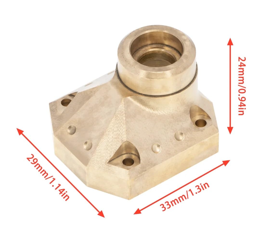 58g CNC mosiądz przednia tylna oś pokrywa mechanizmu różnicowego pokrywa dla osi dla Capra UTB 1/10 gąsienica RC części zamienne do samochodów akcesoria(2pcs)
