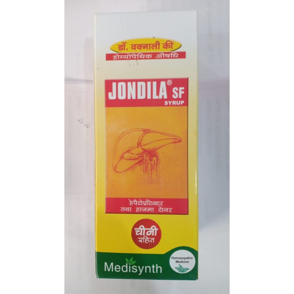 Medisynth Jondila Forte (Sugar free) Syrup 200 ml (Pack of 2) Amazon
