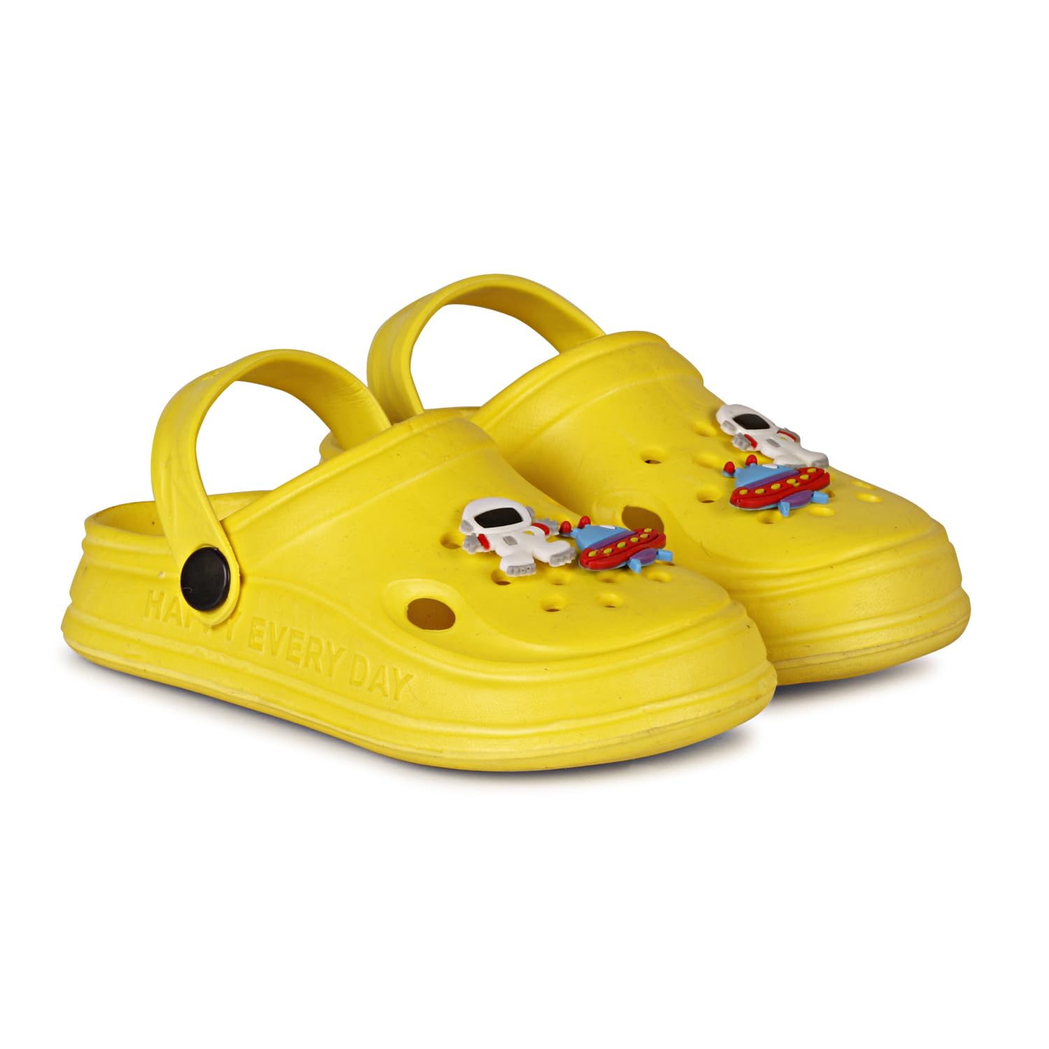 Dhairya Collection Slingback Clog Shoes for Boys & Girls || Indoor & Outdoor Sandals Clogs for Kids Yellow (B0CZXPJFP9) Amazon Price History, Amazon Price Tracker