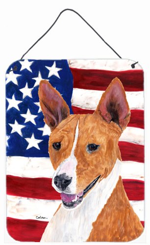 Drapeau Basenji impression d'art suspendue en métal premium - 4