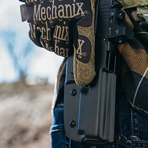 Cz 75 Sp-01 Owb Holster - Usa Made - Fits Cz 75 Spo1, Shadow, Tactical - Classic Owb Holster By Blade-Tech Holsters, Outside Waistband Open Carry (Right Hand) #TOP3