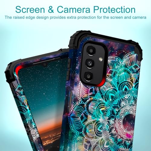Coque Galaxy A13 5G robuste en silicone et plastique haute densité - 3