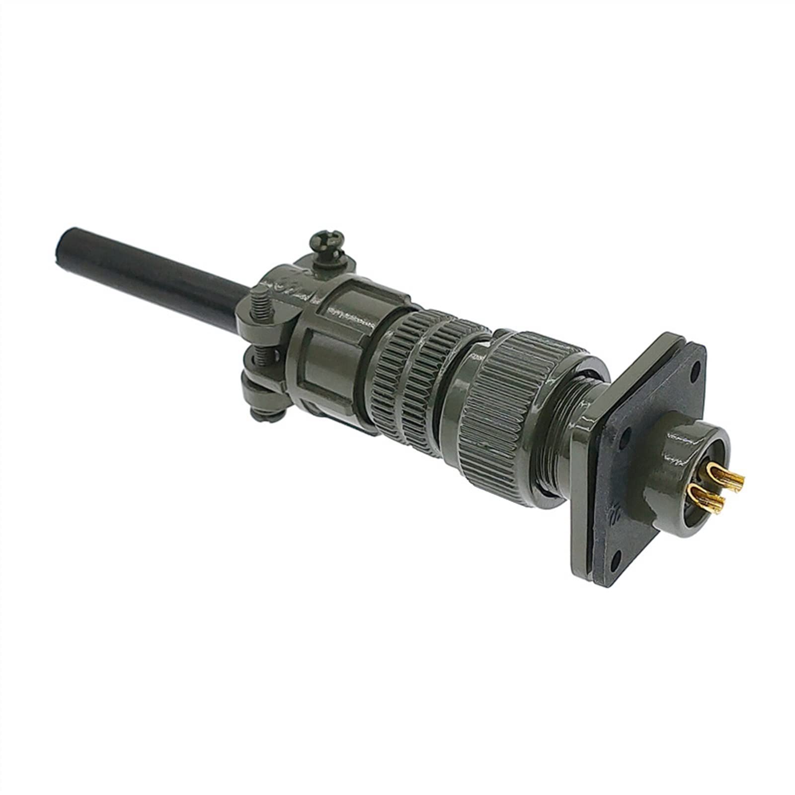 MS3106A 10SL-3 10SL-4 MIL-C 5015 Rundsteckverbinder MS3108 MIL STD Steckdose 3102A Militärspezifikation Steckverbinder 1St (Color : Plug 3108 10SL-3S)