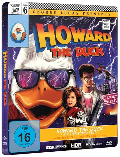 Howard: Ein tierischer Held – 4K Steelbook (UHD + Blu-ray Disc)